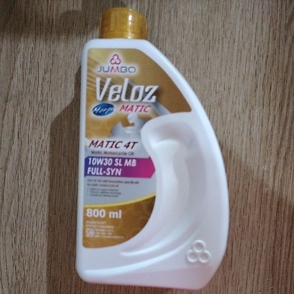 Oli veloz jumbo matic 10w30 full syn
