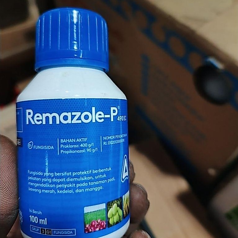>< Obat Pertanian Fungisida Remazole-P 100Ml Bisa Cod