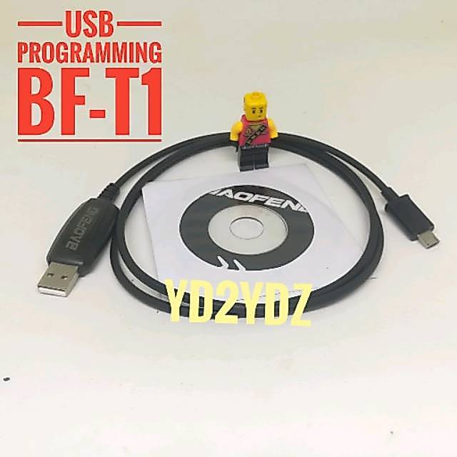 usb programming cable kabel program baofeng mini bf-t1 bft1 data radio bf t1 pofung taffware origina