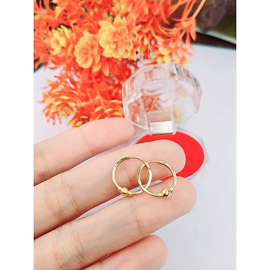 Anting Emas Asli Untuk Anak dan Remaja Anting Lingkaran Anting Gipsi Anting Murah Anting Terbaru