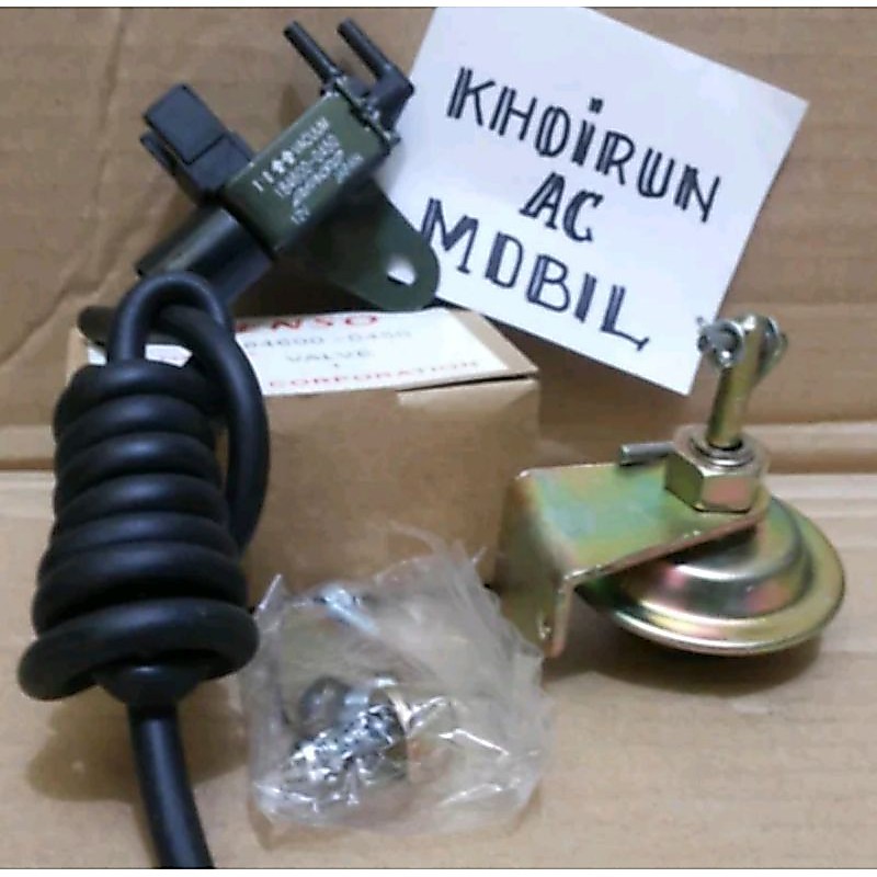 Vaccum Vacum Vakum Idle Up AC + Selenoid + Selang Vacum Mobil Suzuki KATANA - Baru