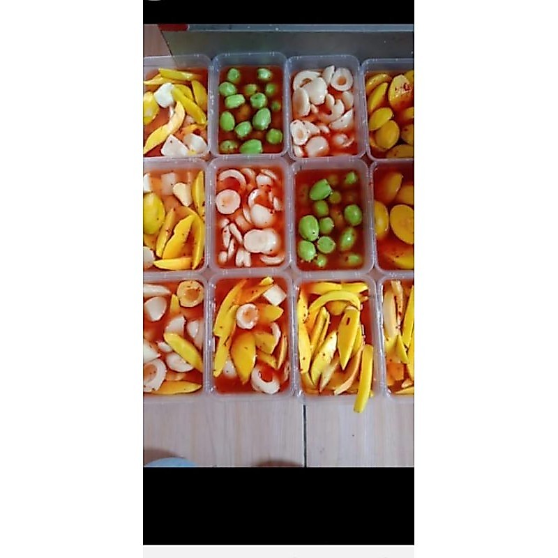 Asinan Buah Mix Box 650 Mil