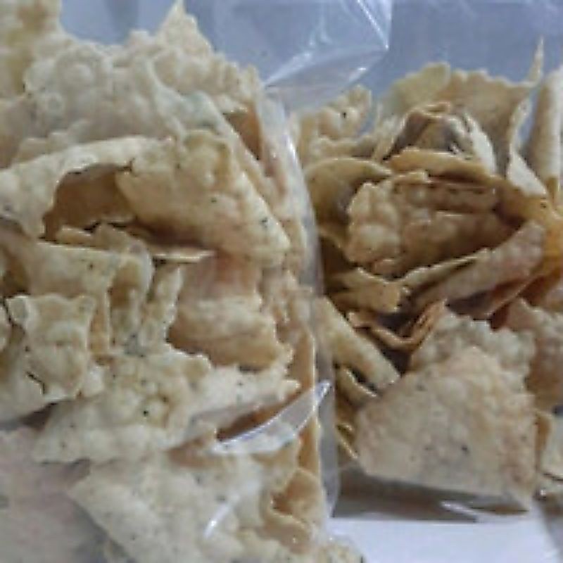 KERIPIK PANGSIT DAUN JERUK GURIH KILOAN/KRIPIK ACEH
