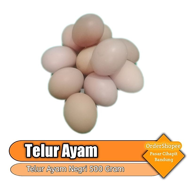Telur Ayam Negri Per 1/2 Kg