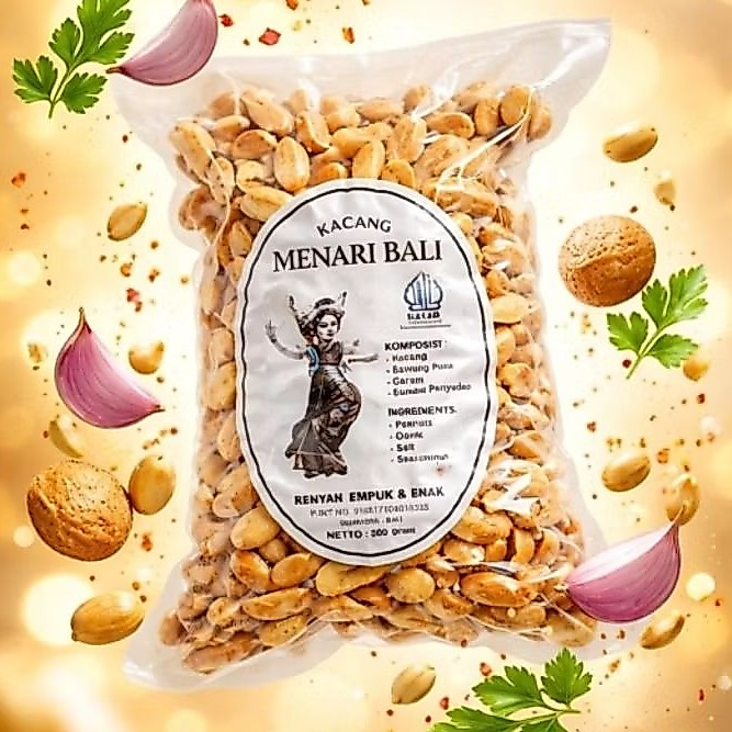 Kacang Bali Cap Menari Bali Biji Besar 300 gram