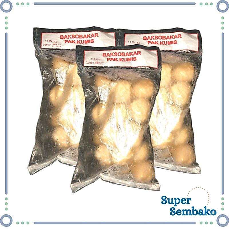 FROZEN FOOD MAKANAN BEKU JAJANAN BAKSO BAKAR 650gr MURAH MAKASSAR