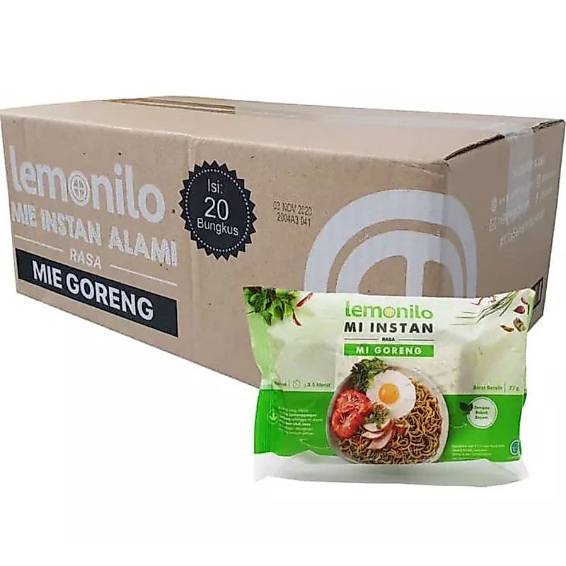 1 DUS/20 PCS LEMONILO MIE INSTAN RASA MIE GORENG