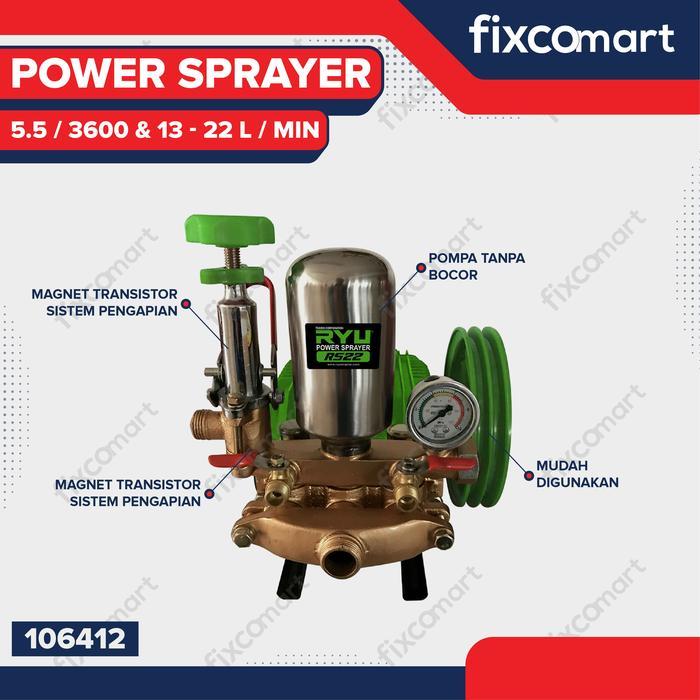 RYU POWER SPRAYER RS30 / Mesin Semprot
