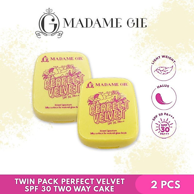 Madame Gie Perfect Velvet SPF 30 PA++/Bedak Padat