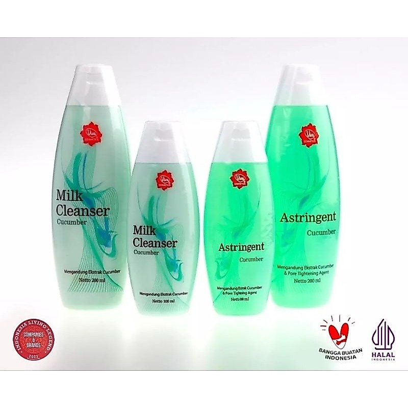 VIVA Milk Cleanser Cucumber 100 & 200 ml MCN