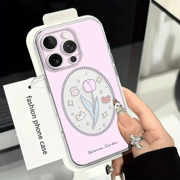 Casing Ponsel Motif BALANCE GARDEN untuk IPHONE 11ProMax 11 12Pro 12ProMax 16 16Pro 16e 16Plus ProMa