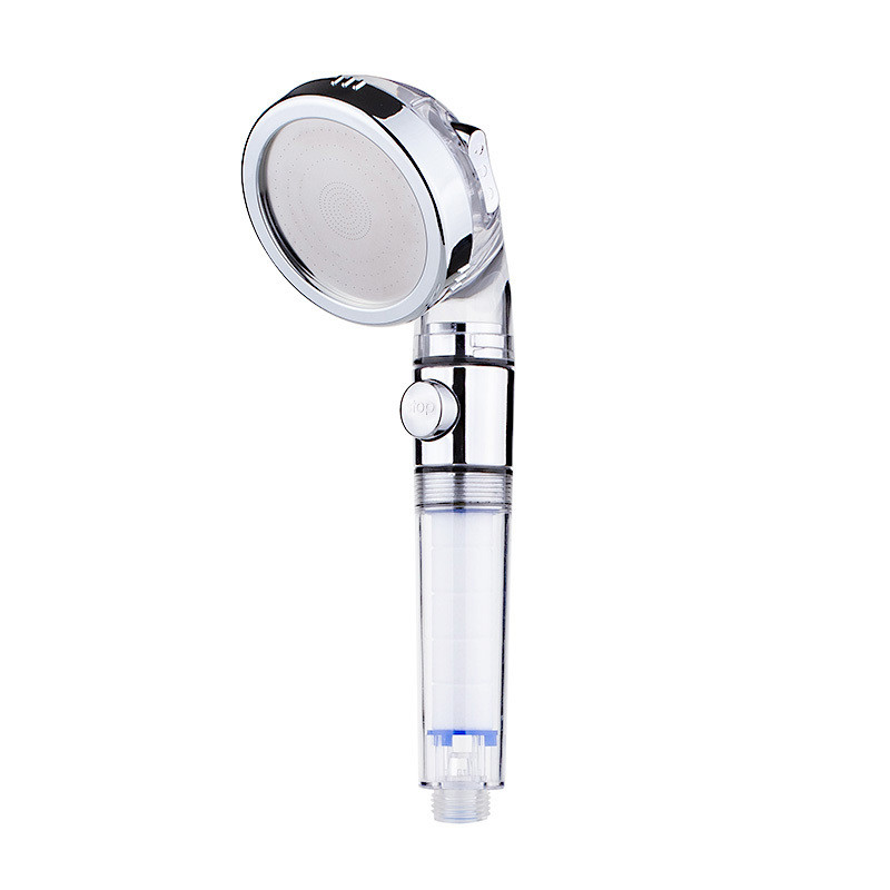 SHOWER HEAD GOLD / KEPALA SHOWER BIG SIZE WITH STOP