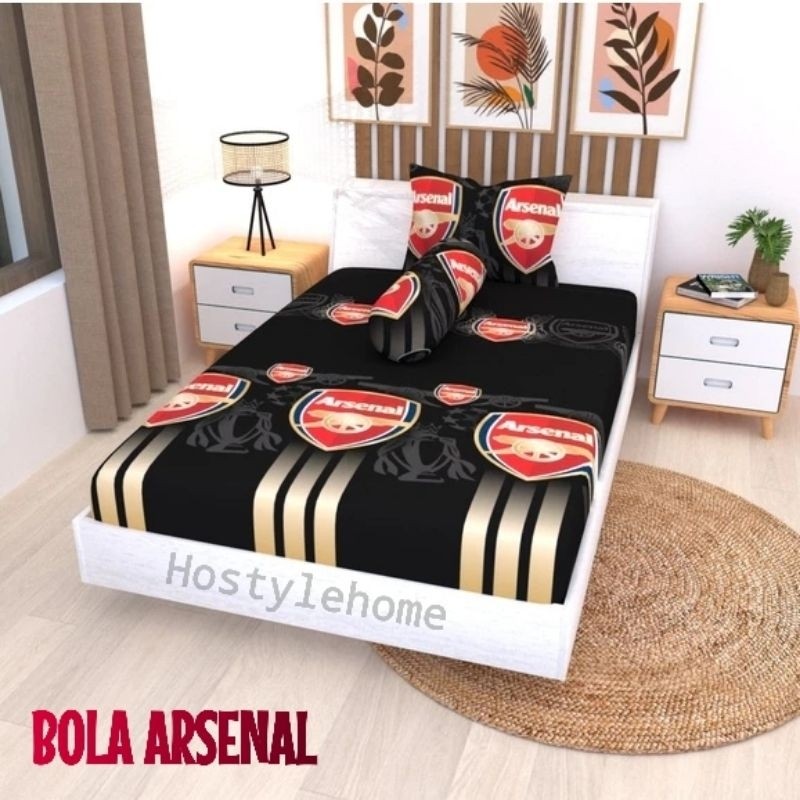 (jeje market place) SPREI KATUN KARET PREMIUM UKURAN 90/100/120/140/160/180 QUEEN KING SAJA SET MOTI