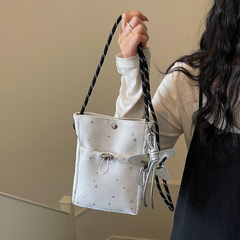 [Bintang Kota][COD] Tas ponsel wanita berhiaskan bintang tas selempang/tas bahu kecil ringan