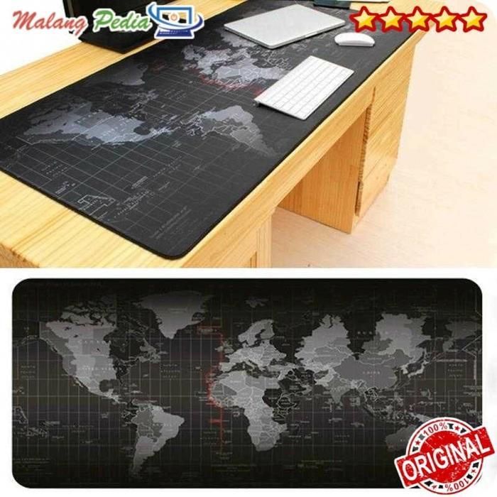 Mouse Pad Alas Desk Mat Meja Kerja Gaming Gamer Besar Lebar 30x80 cm