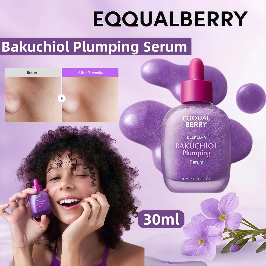 EQQUALBERRY Vitamin C Illuminating Serum & EQQUALBERRY Bakuchiol Plumping Serum 30ml