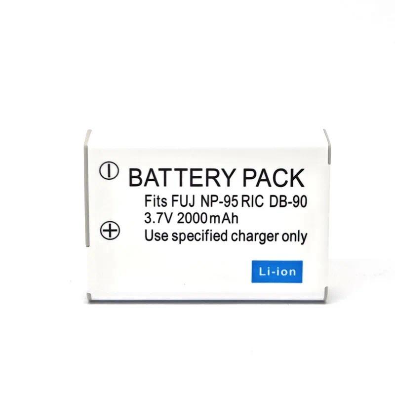 NP95 NP95 DB90 DB90 Battery charger For FUJIFILM X100 X100S X100T XF10 X70 X30 XS1 F31 F30 RICOH GXR