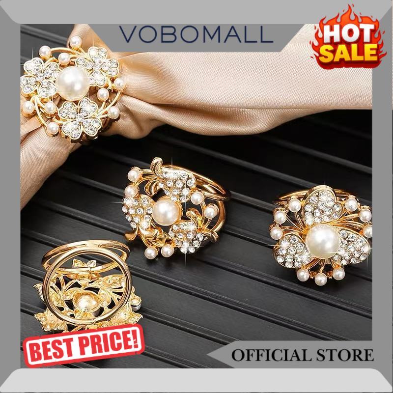 Cincin bros/bros jilbab/bros terlaris/Aksesoris jilbab Muslim/Ring hijab mutiara GR