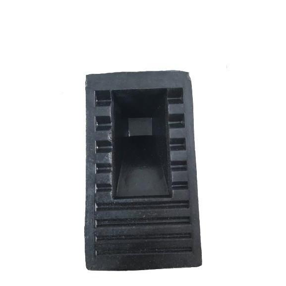 Penahan / Ganjalan / Ganjel Parkir Ban Mobil Karet Rubber Wheel Chock - tanpa besi terlaris