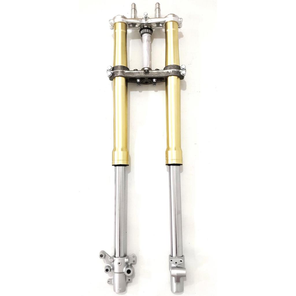 SHOCK DEPAN UPSIDE DOWN USD KX 85 PNP KLX 150 ORIGINAL THAILAND - Gold