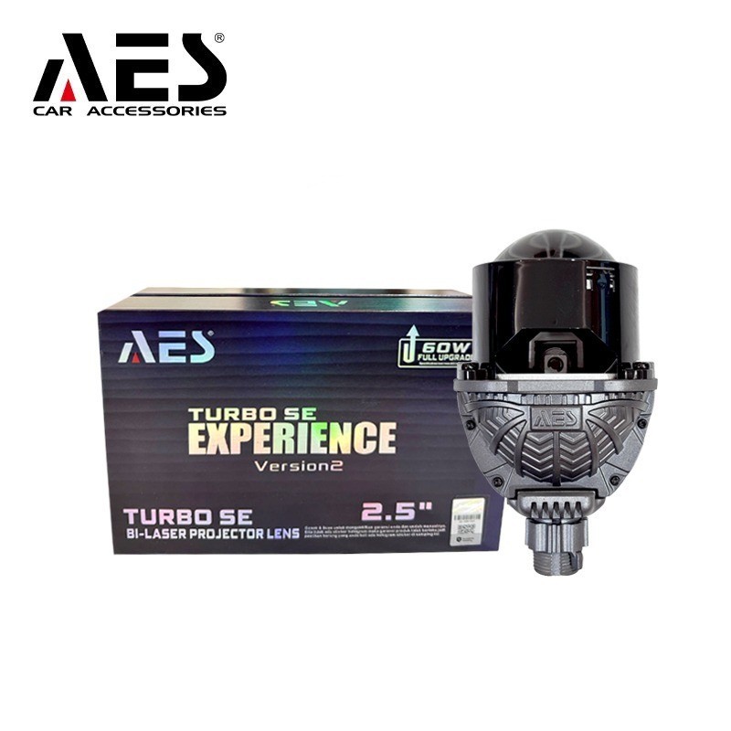 BULLAES ORIGINAL Bi-laser Biled Projector AES Turbo SE Experience V2 2.5 Inch Version 2 Double Emitt
