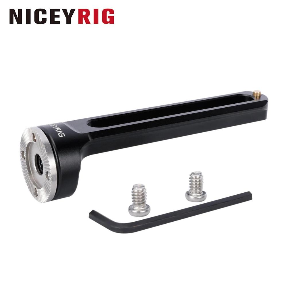 NICEYRIG NATO Rail to Rosette Mount Adapter for ARRI Standard Y Rig for RED DSMC2/Epic-W/Scarlet-W/R