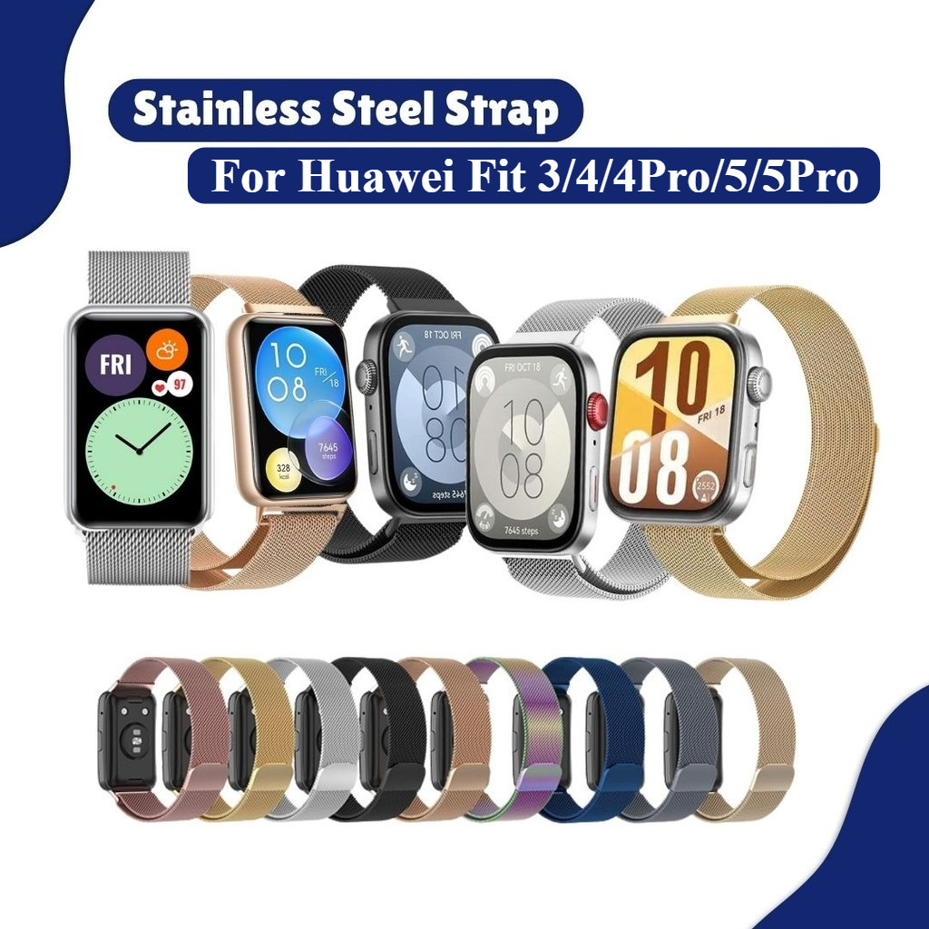 Stainless Steel Strap For Huawei Watch Fit 1 Huawei Watch Fit 2 Huawei Watch Fit 3 Huawei Watch Fit 