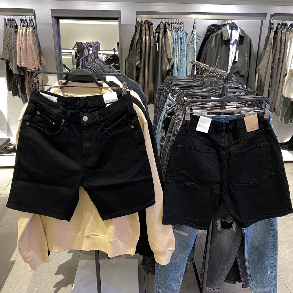 Jeans Pendek Regular Zara (Man)
