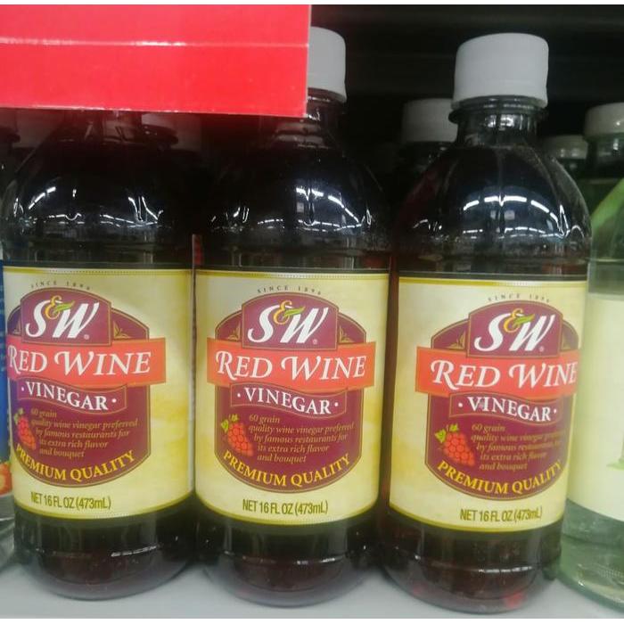 SW Red Wine Vinegar 473 gr  Free Buble Wrab