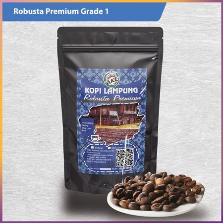 PROMO  1kg Robusta Premium Lampung Barat - AKL Kopi Pack - Beans