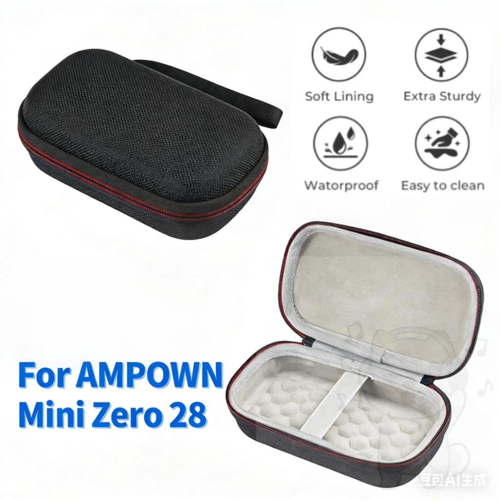 For AMPOWN Mini Zero 28 Case ShockProof Mini Zero 28 Gaming Console Protect Bag Cases Accessories Ca