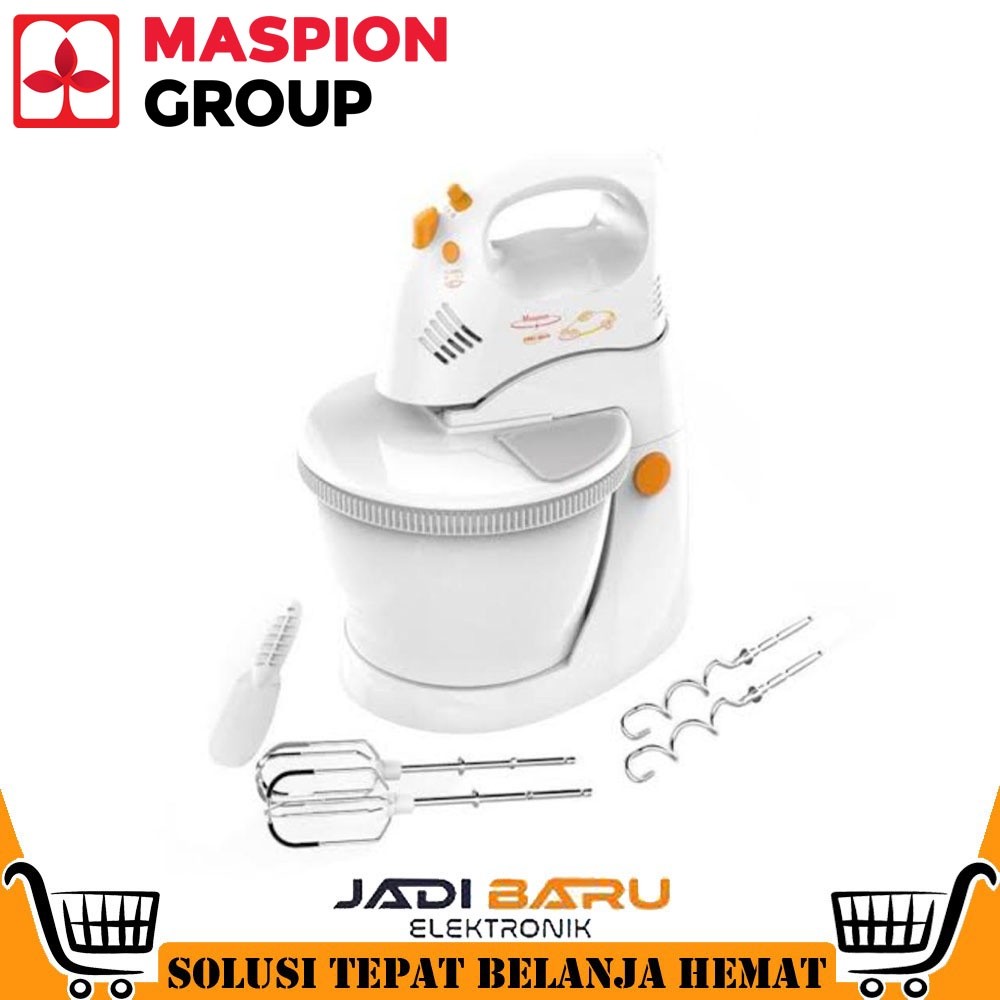 promo toko (READY COD) Stand Mixer Maspion MT-1180/ MT1180 / MT 1180 Maspion Stand Mixer - Putih