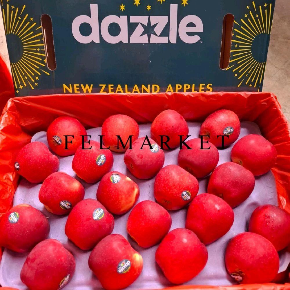 Buah Apel Dazzle Import Manis Garing / Apel Dazzle / 1 Dus