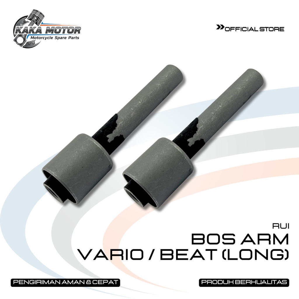 BOS ARM VARIO / BEAT LONG - BOSH ARM VARIO TECHNO 125 PANJANG BUSHING MOUNTING SWING AREM HONDA BEAT