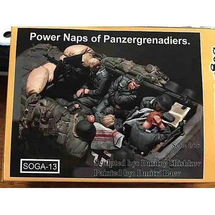 Kit resin model 1/35   Tentara yang sedang beristirahat (6 orang)