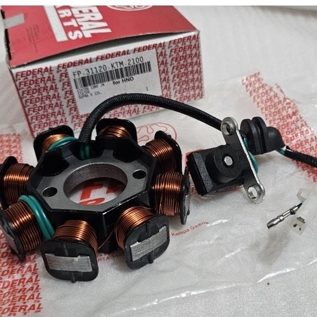 Spul Spull Set Assy Honda Astrea Legenda 1 2 Supra Fit New Revo Original federal