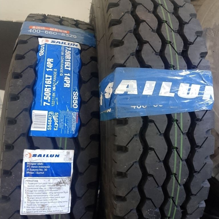 Sailun S850 ukuran 750.16 Full Set