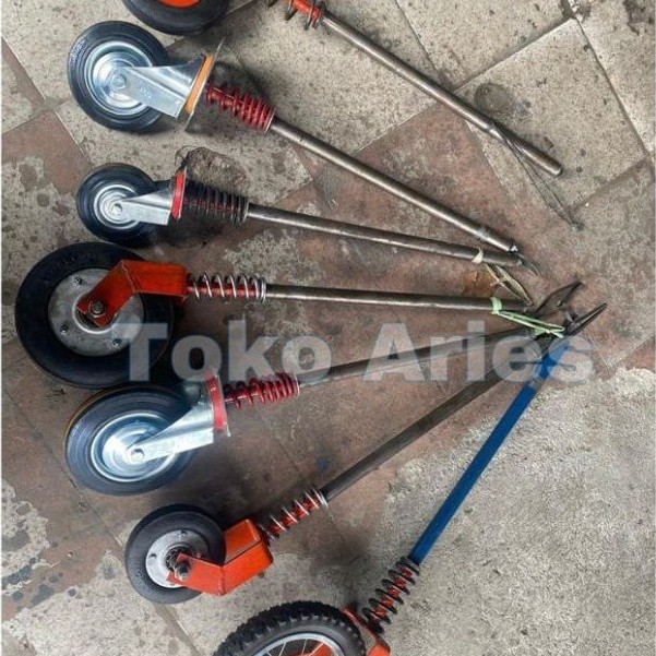 Roda Geletrek Gerobak (Roda Bantu Belakang)