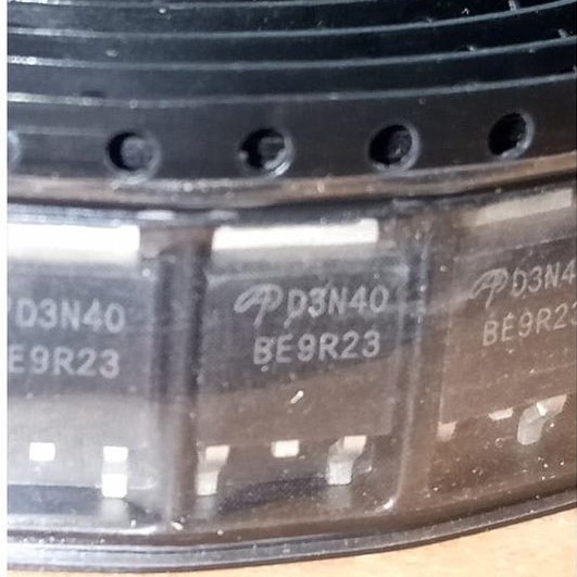 D3N40 AOD3N40 400V 2.6A NChannel MOSFET TO-252