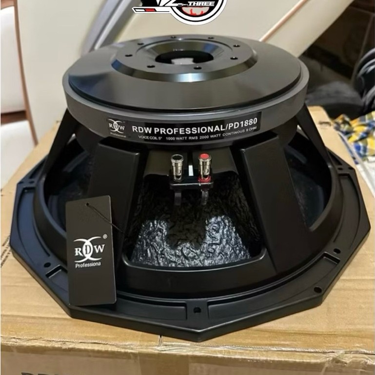 SPEAKER RDW 18PD1880 VC 5 ORIGINAL / Speaker RDW 18” 18PD1880 Original / Speaker RDW 18” PD1880 ORIG
