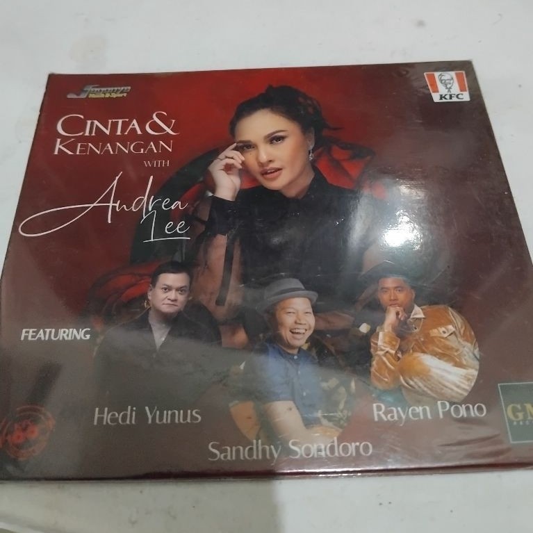 Kaset CD KFC segel Cinta dan Kenangan