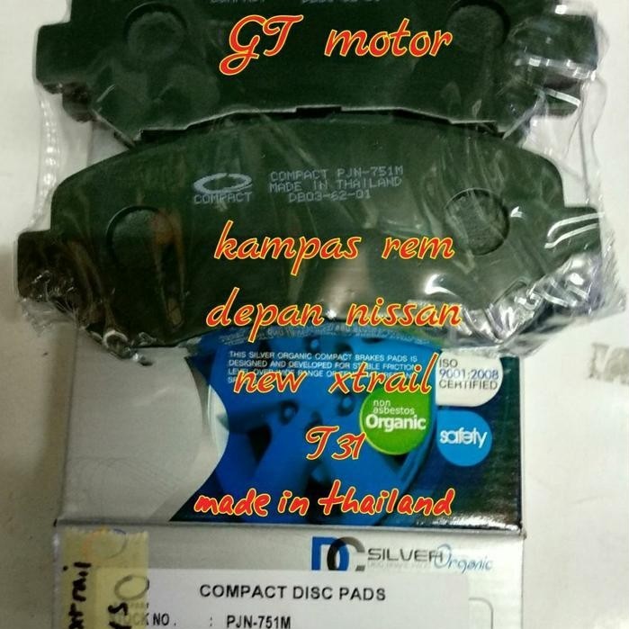 Kampas Rem Depan Nissan New Xtrail T31