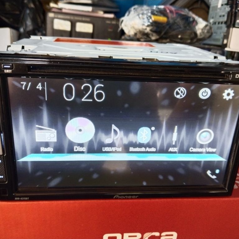 Double Din Pioneer AVH-A315BT Bekas