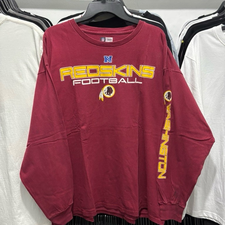 Redkins XXL Nfl Long sleeved second