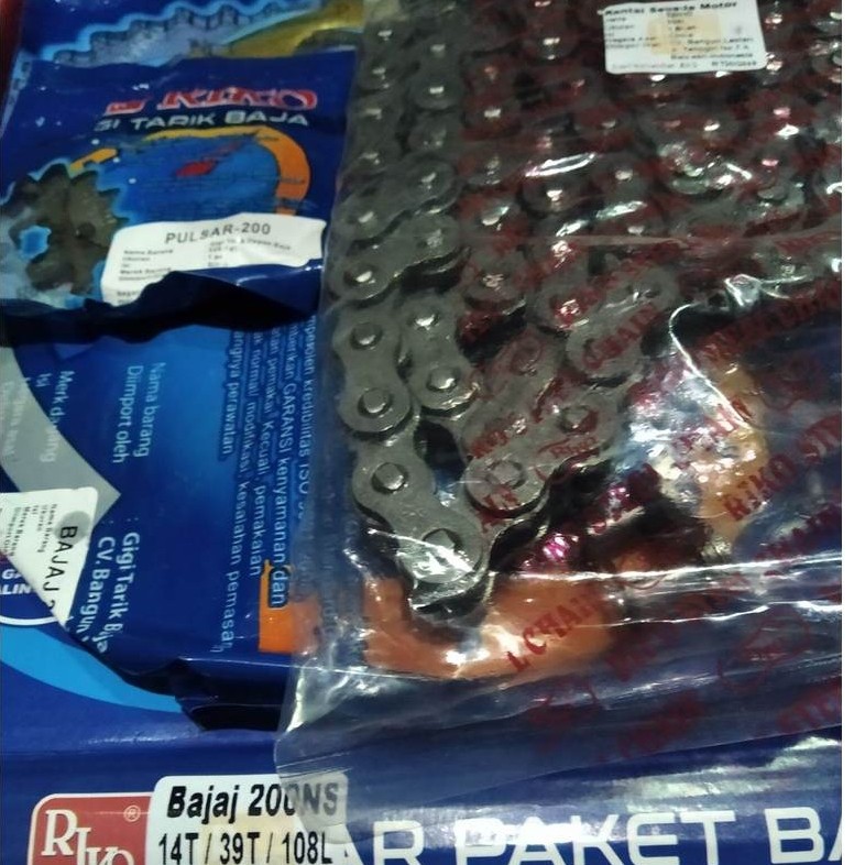 GIR SET RANTE KAWASAKI BAJAJ PULSAR 200NS GEAR PAKET BAJAJ PULSAR 200NS