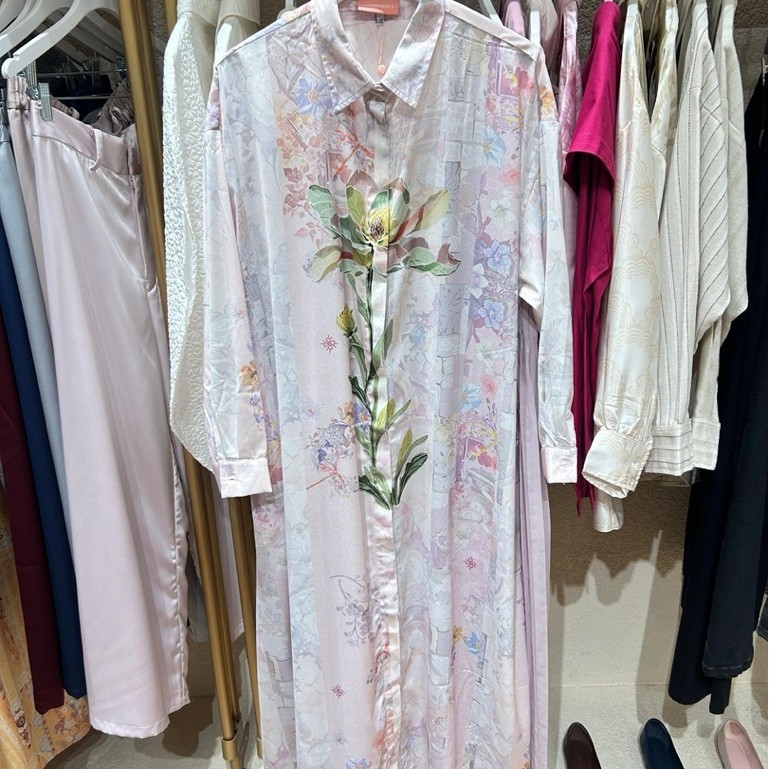 RIAMIRANDA EMIKO DRESS PINK