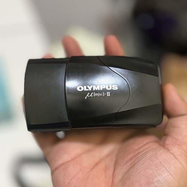 OLYMPUS MJU II U2 BLACK DOFF