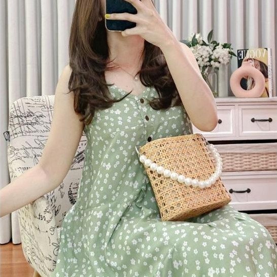 LIMITED EDITIOAN/PREMIUM DRESS SALSA/ HOMEDRESS/ DASTER MURAH/ TANKTOP RUFLLE/ KOREAN DRESS