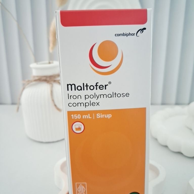 Maltofer Sirup 150 ml - Suplemen Zat Besi untuk Anak 2-12 Tahun
