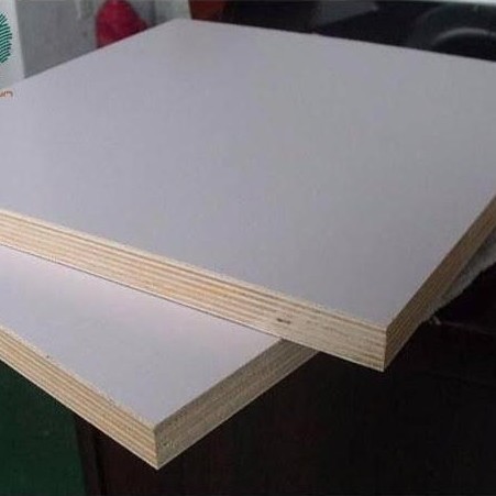 Multiplek / Triplek melamin putih 9mm (200x40)cm, melaminto plywood